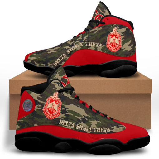 Africa Zone Shoe Delta Sigma Theta Camouflage Sneakers J.13 A311 hz93d4.jpg
