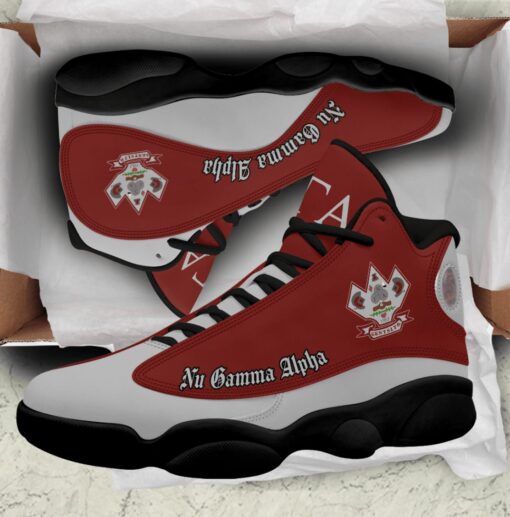 Africa Zone Shoes Nu Gamma Alpha Fraternity Sneakers JD13 Shoes i0vxkg.jpg