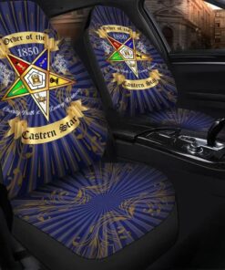 African The Order Of The Eastern Star Oes 1850 Car Seat Covers Africa Zone Car Seat Covers e6grjt.jpg