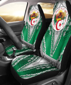 Africazone Africa Car Seat Covers Algeria Green Version Car Seat Covers Vintage African Dashiki ydbvkj.jpg