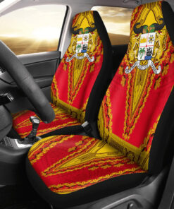 Africazone Africa Car Seat Covers Benin Red Version Car Seat Covers Vintage African Dashiki p5hauf.jpg