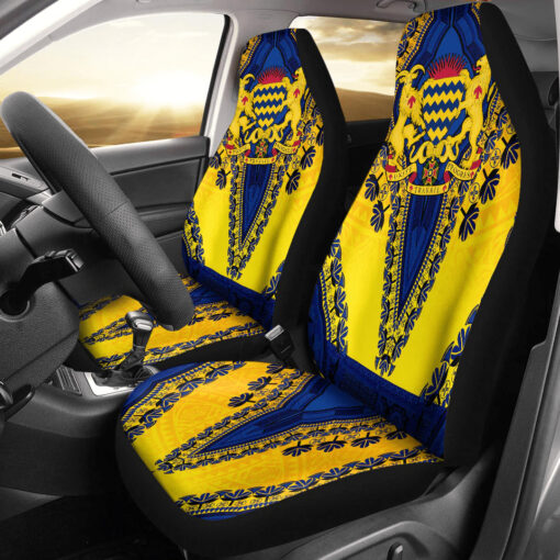 Africazone Africa Car Seat Covers Chad Car Seat Covers Vintage African Dashiki vyijiw.jpg