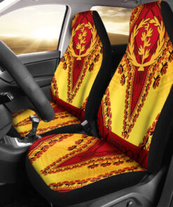 Africazone Africa Car Seat Covers Eritrea Yellow Version Car Seat Covers Vintage African Dashiki o42rsw.jpg