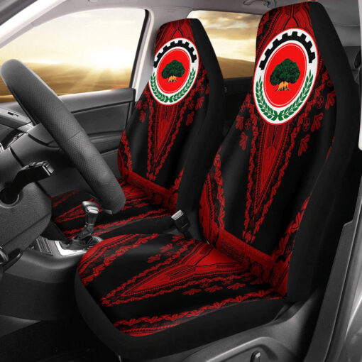 Africazone Africa Car Seat Covers Oromia Black Version Ethiopia National Regional State Car Seat Covers Vintage African Dashiki e36clc.jpg