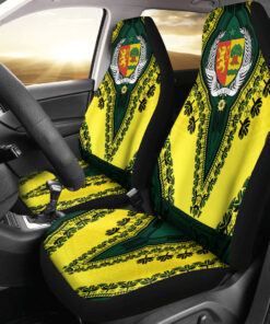 Africazone Africa Car Seat Covers Senegal Yellow Version Car Seat Covers Vintage African Dashiki vfvnnt.jpg