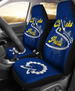 Africazone Car Seat Covers Sigma Gamma Rho Chucks And Pearls K.H Pearls K.H Pearls zw9slv.jpg