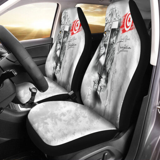 Africazone Car Seat Covers Tunisia Car Seat Covers Jesus Pray And The Lion Of Judah ehrmnq.jpg