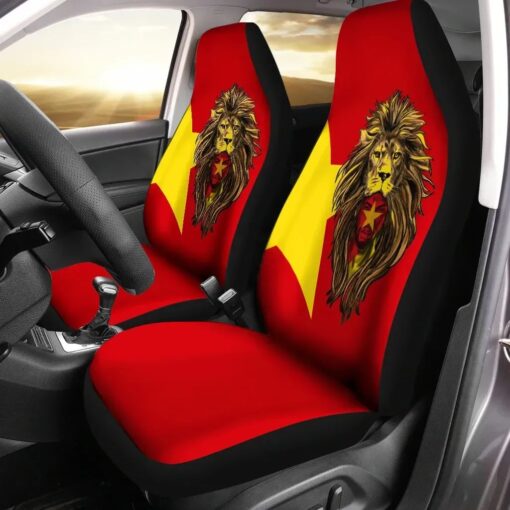 Amharas Amhara Flag Men Lion Car Seat Covers Africa Zone Car Seat Covers spkztr.jpg
