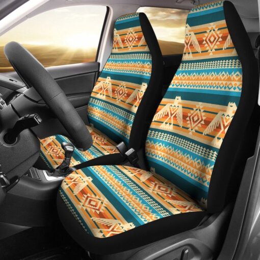 Aztec Eagle Print Pattern Universal Fit Car Seat Covers Car Seat Cover 1 msydpw.jpg