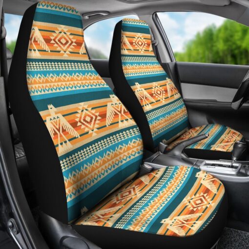 Aztec Eagle Print Pattern Universal Fit Car Seat Covers Car Seat Cover 3 j316ut.jpg