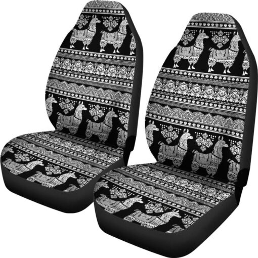Aztec Llama Pattern Print Universal Fit Car Seat Cover Car Seat Cover 2 sfaeyf.jpg