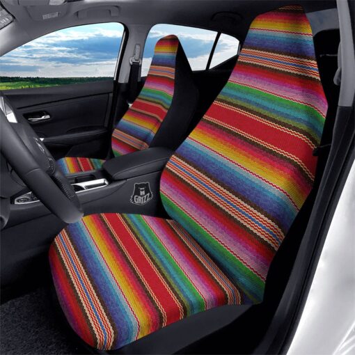 Blanket Mexican Colorful Print Pattern Car Seat Covers Car Seat Cover 2 vjsgft.jpg