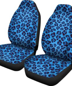 Blue Cheetah Leopard Pattern Print Universal Fit Car Seat Cover Car Seat Cover 2 lvvw6y.jpg