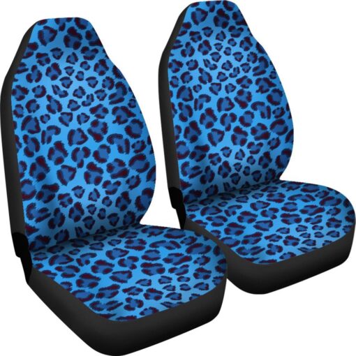 Blue Cheetah Leopard Pattern Print Universal Fit Car Seat Cover Car Seat Cover 4 vcgiqh.jpg