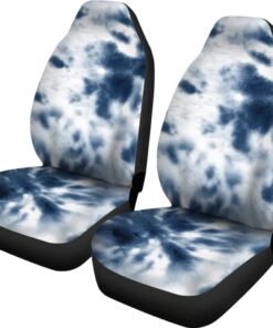 Blue Grunge Tie Dye Africa Zone Car Seat Covers ehxgrn.jpg