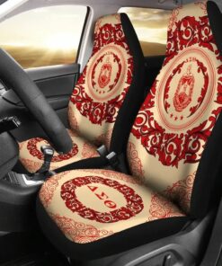 Delta Sigma Theta Fraternity J08Africa Zone Car Seat Covers ghtgts.jpg