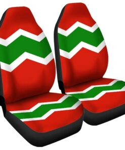 Encanto Rican Car Seat Covers Jayuya Flag zffua2.jpg