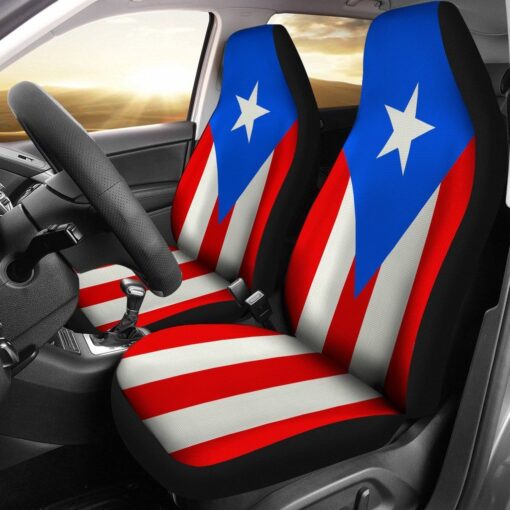 Encanto Rican Car Seat Covers Puerto Rico Flag daawxz.jpg