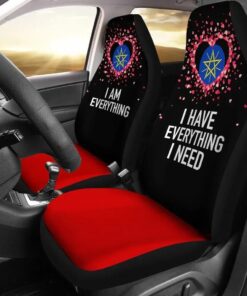 Ethiopia Couple Valentine Everthing I Need Car Seat Covers Africa Zone Car Seat Covers khznm7.jpg