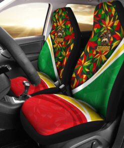 Ethiopia Lion Of Judah Flag Rasta Car Seat Covers Africa Zone Car Seat Covers ng0xbn.jpg