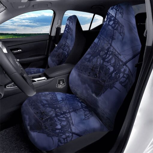 Flying Dutchman Ghost Pirate Ship Print Car Seat Covers Car Seat Cover 2 huctpt.jpg