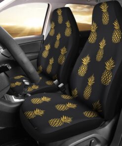 Gold Black Pineapple Car Seat Cover Car Seat Cover 1 kcikcu.jpg