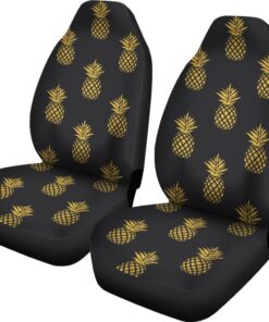 Gold Black Pineapple Car Seat Cover Car Seat Cover 2 nslzan.jpg