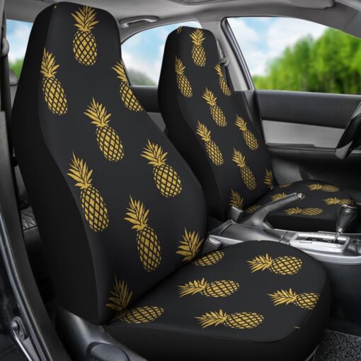 Gold Black Pineapple Car Seat Cover Car Seat Cover 3 qjmdfo.jpg