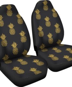 Gold Black Pineapple Car Seat Cover Car Seat Cover 4 atvtlt.jpg