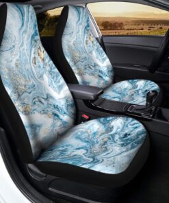 Golden Powder Blue Marble Car Seat Covers Car Seat Cover 3 zymz78.jpg