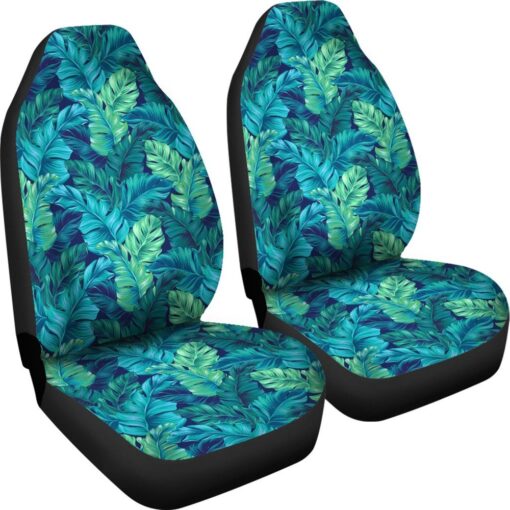Hawaiian Tropical Palm Leaves Pattern Print Universal Fit Car Seat Cover Car Seat Cover 4 gyno3r.jpg