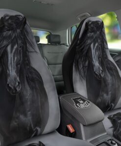 Horse Black Stallion Print Car Seat Covers Car Seat Cover 3 uga6vg.jpg