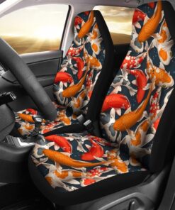 Koi Fish Pattern Print Universal Fit Car Seat Cover Car Seat Cover 1 ceb02n.jpg