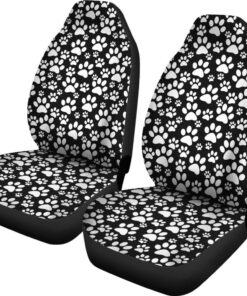 Paw Print Pattern Universal Fit Car Seat Cover Car Seat Cover 2 wlcnou.jpg