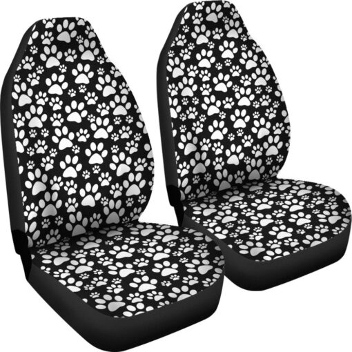 Paw Print Pattern Universal Fit Car Seat Cover Car Seat Cover 4 l3nas4.jpg