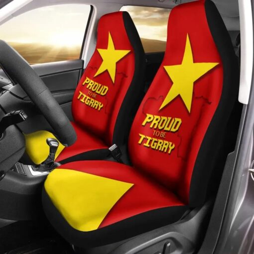Proud To Be Tigray Car Seat Covers Africa Zone Car Seat Covers yqmyv4.jpg