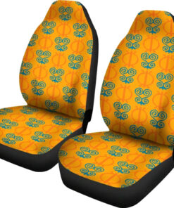 Sankofa And Wawa Aba Adinkra Africa Zone Car Seat Covers ywbnu0.jpg