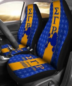 Sigma Gamma Rho Poodles Pattern Africa Zone Car Seat Covers tcfekc.jpg