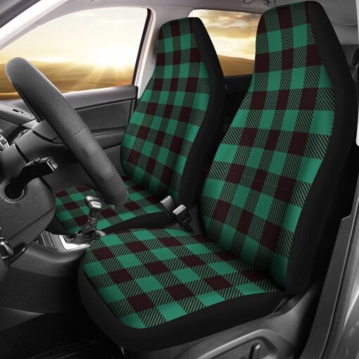 Tartan Scottish Green Plaids Universal Fit Car Seat Cover Car Seat Cover 1 yb8dzw.jpg