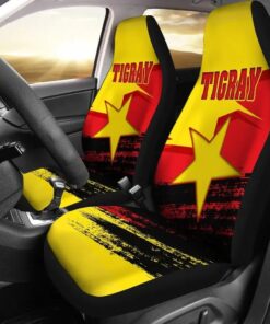 Tigray Flag And Map Specials Car Seat Covers Africa Zone Car Seat Covers asvszj.jpg