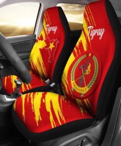 Tigray In My Heart Flag Red Car Seat Covers Africa Zone Car Seat Covers eg1vmh.jpg