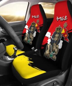 Tigray Lion Specials Car Seat Covers Africa Zone Car Seat Covers kzuzlz.jpg