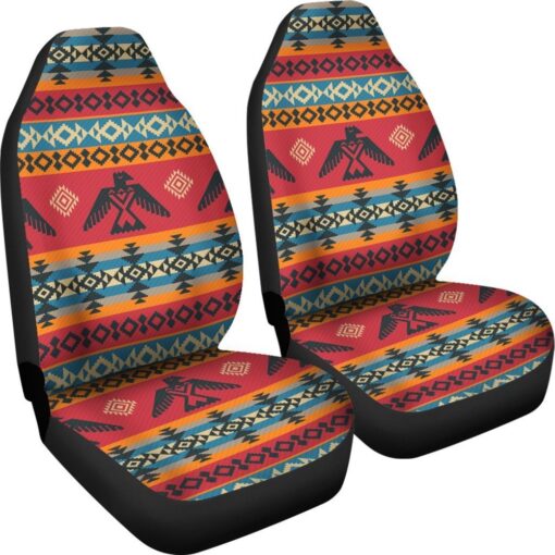 Tribal Navajo Native Indians American Aztec Print Universal Fit Car Seat Cover Car Seat Cover 4 gsigtv.jpg