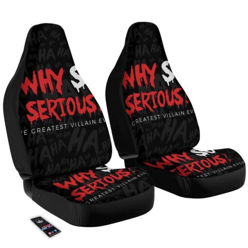 Why So Serious Laughing Joker Print Car Seat Covers Car Seat Cover 1 glwknh.jpg