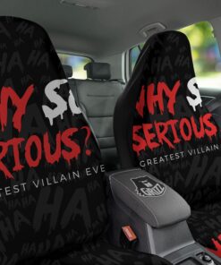 Why So Serious Laughing Joker Print Car Seat Covers Car Seat Cover 3 cg6wf7.jpg